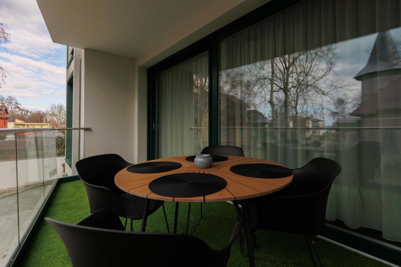 Villa Bauhaus Wellness Apartman 102 希欧福克 外观 照片